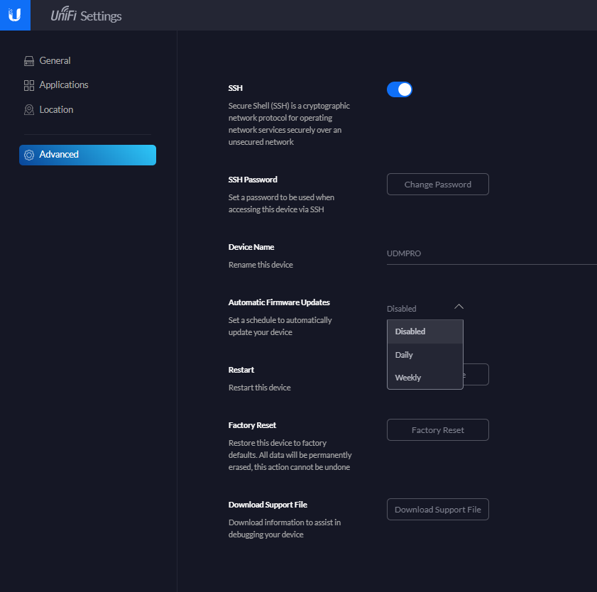 Ubiquiti download firmware