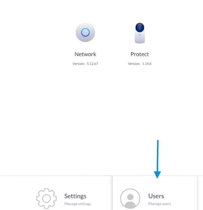 Network unifi ui