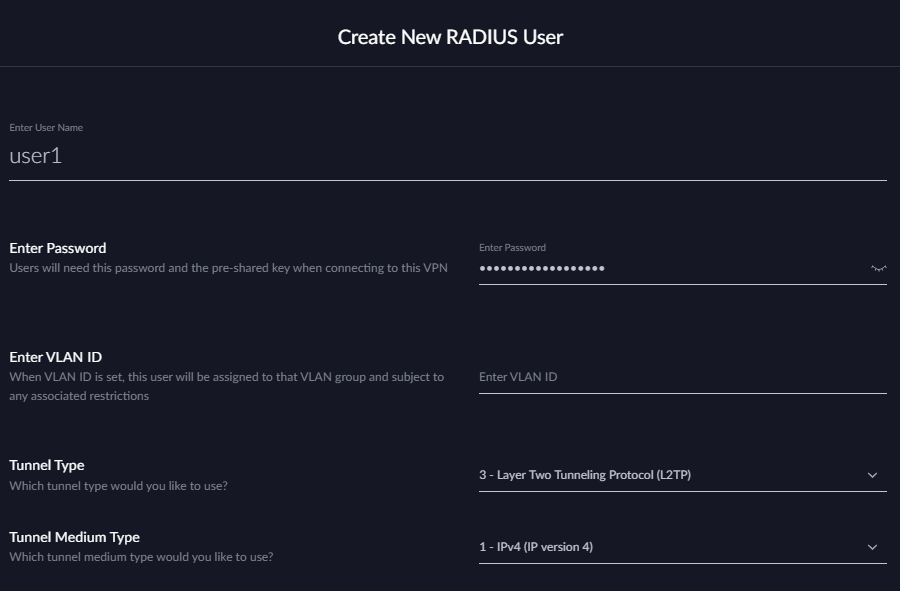 UniFi USG/UDM Configuring L2TP Remote Access VPN Ubiquiti Networks